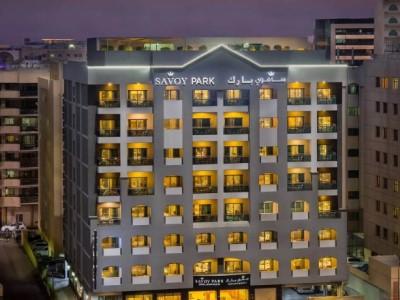 Savoy Park Hotel Apartments Дубай Екстериор снимка